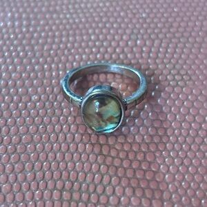 Iridescent Labradorite Gemstone Ring